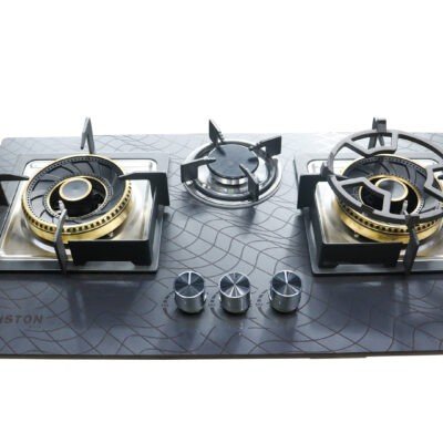 Ariston 3 Burner Marbel Gas Stove YG-B33085B