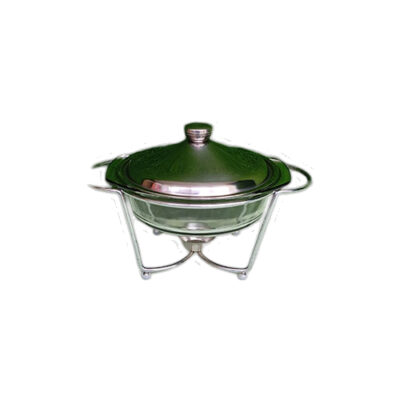 Chafing Dish Food Warmer 2 Liter Round - চাফিং ডিশ
