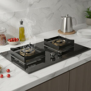 CRV-8002MGC 2 Burner Glass Gas Stove Price