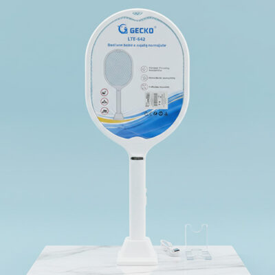 Gecko LTD-648 Dual-Use Rechargeable Mosquito Swatter 2026