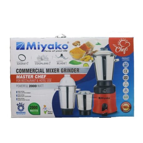 Miyako Commercial Mixer Grinder - Master Chef