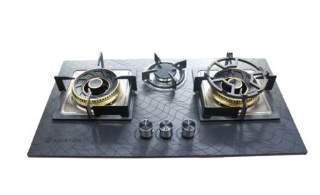 Ariston 3 Burner Marble Gas Stove YG-B33085B