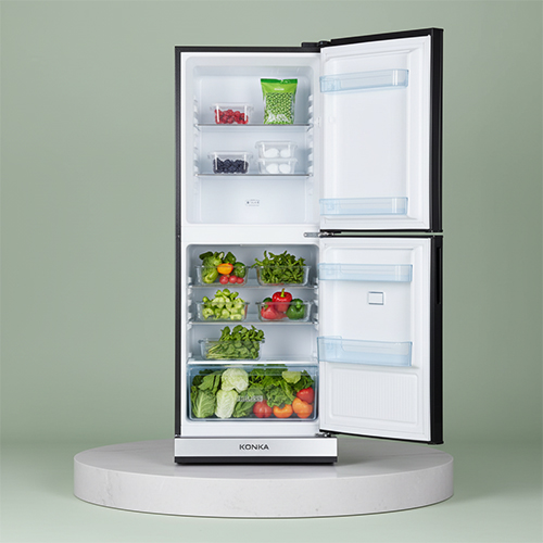 KONKA Refrigerator KRT-315GB Black 315 LTR 202 - Image 2