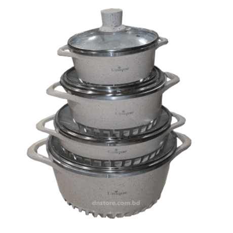Unique Granite Coating Set, 16 Pic Granite Coating Cookware Set